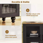 Meuble TV moderne pour téléviseurs jusqu'à 70 pouces, centre de divertissement avec meuble de rangement, console multimédia avec étagères réglables pour salon et chambre à coucher.