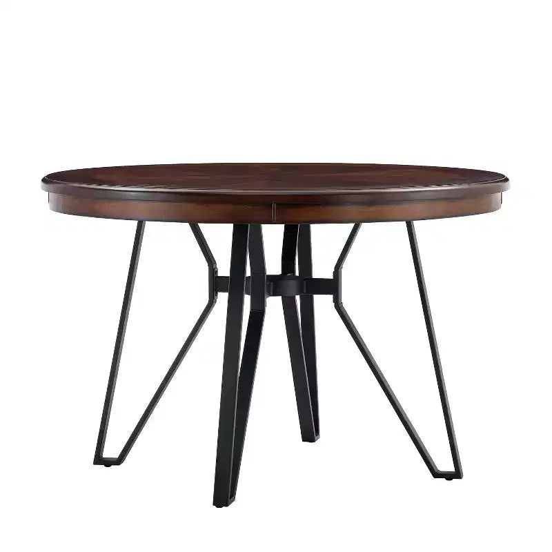 46.85" Round Dining Table with Hairpin Legs - Seats 4