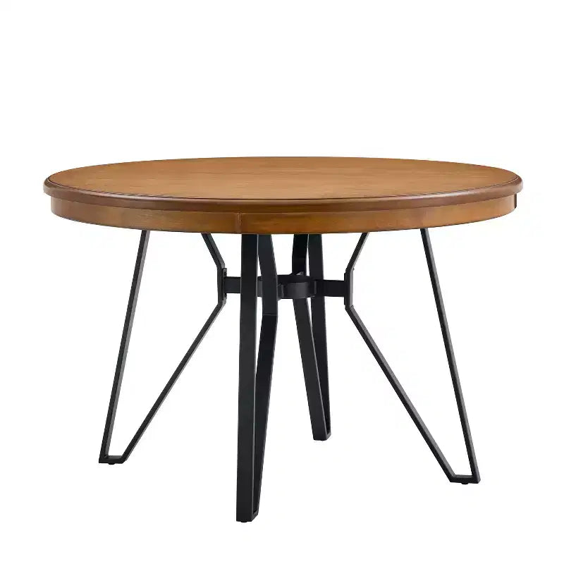 46.85" Round Dining Table with Hairpin Legs - Seats 4