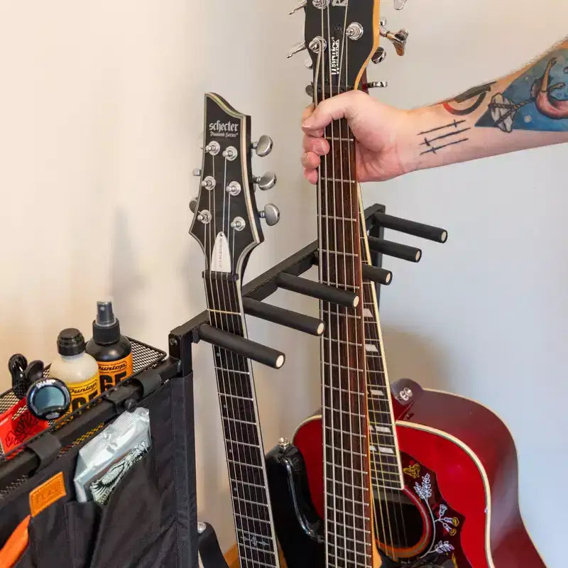 5-Slot Guitar Rack | Black