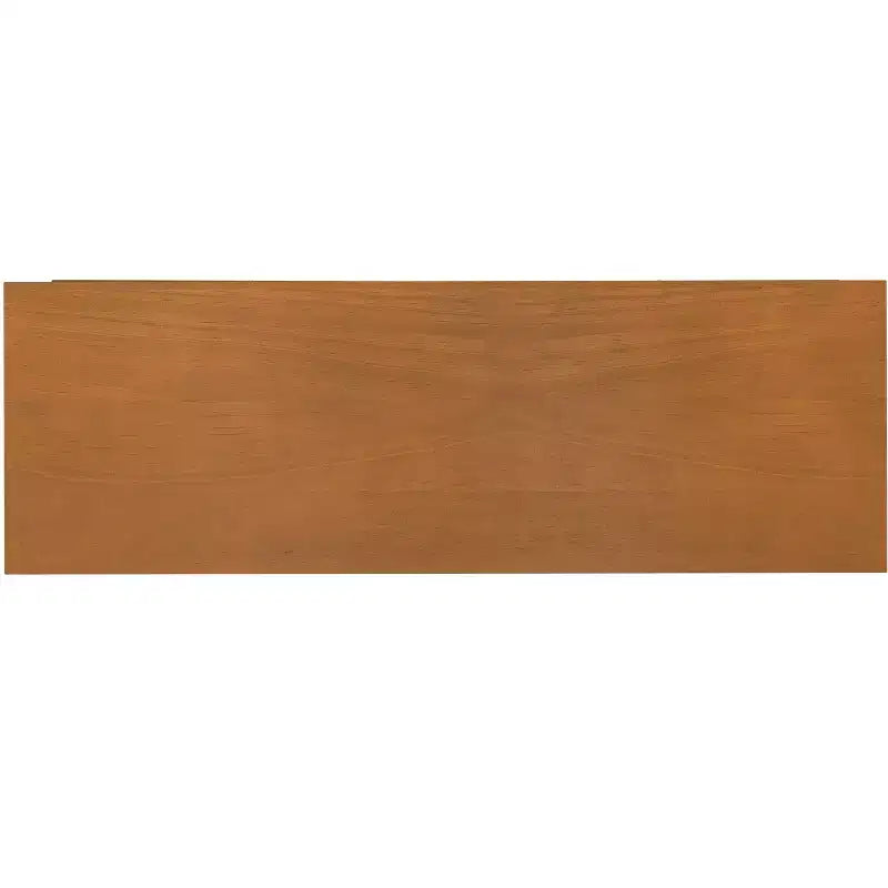 36 inch Wide Solid Wood Transitional Entryway Storage Cabinet in Light Golden Brown