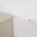 Meuble TV pour téléviseurs jusqu'à 65 pouces - Meuble TV de style ferme avec contour en pierre