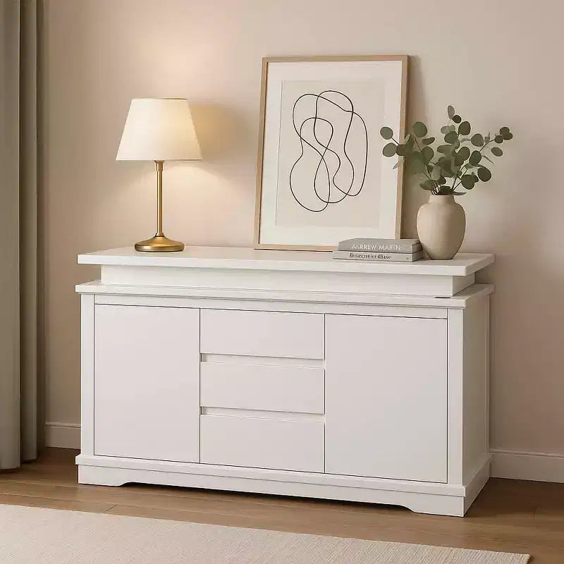 5-Drawer Nightstand Farmhouse Dresser with USB Charging Port, Modern End Table for Bedroom
