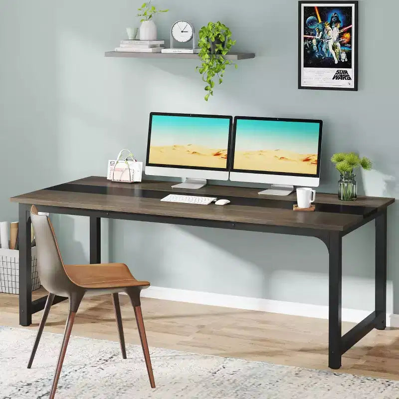 70.86" Rectangular Computer Desk